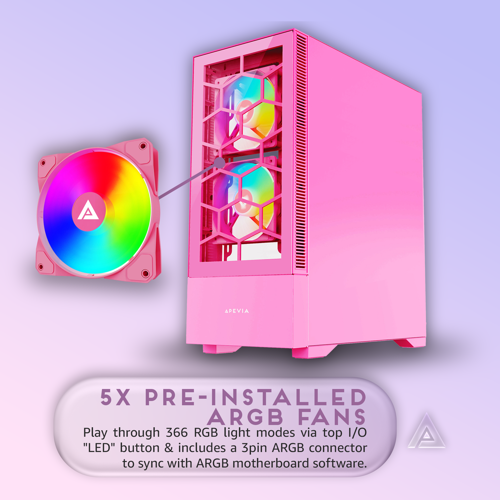 Apevia | Eclipse-PK | MID TOWER | Chassis